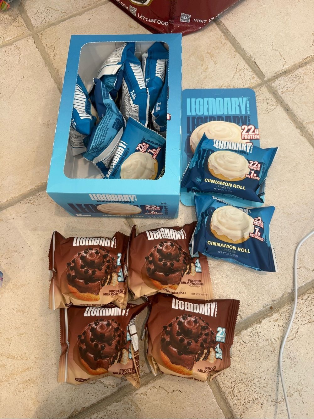 Legendary Protein Sweet Roll variety pack - Picture 3 of 4